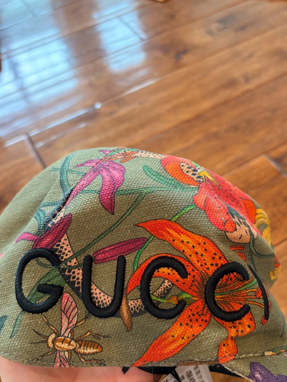 Gucci Flora Snake “Loved” baseball cap. 2018 Collection
